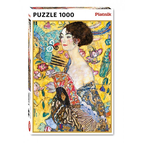 Kobieta z wachlarzem, Klimt (1000el.) - Sklep Art Puzzle